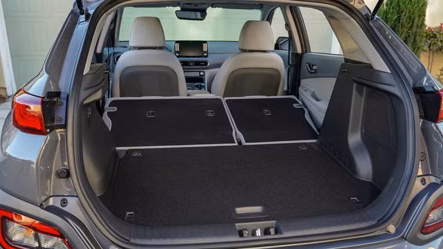 Khoang hành lý khá rộng.