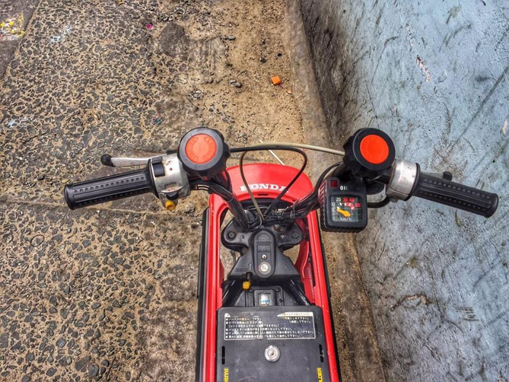 Motocompo có chiều dài tổng thể 1.185 mm, rộng 535 mm và cao 910 mm.