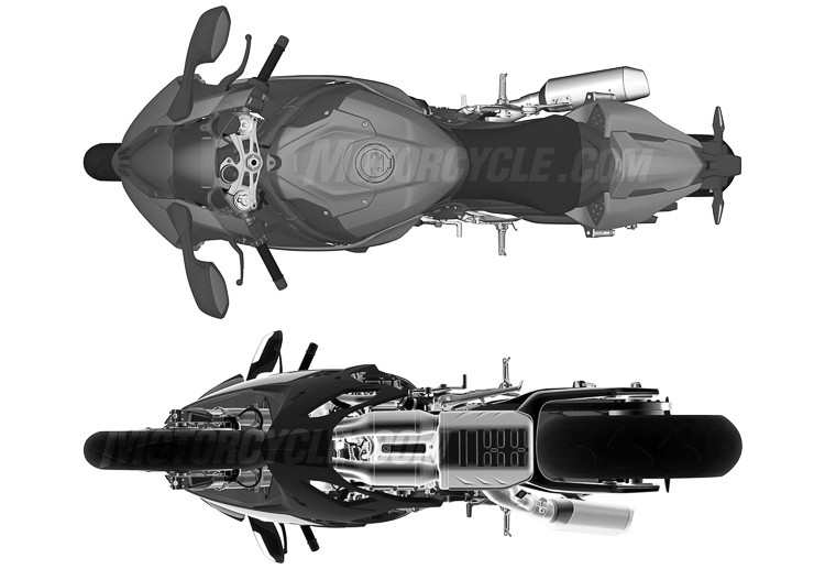 Động cơ của xe dường như đã được thay đổi, ổng xả cũng được thiết kế nhỏ hơn so với phiên bản hiện tại.