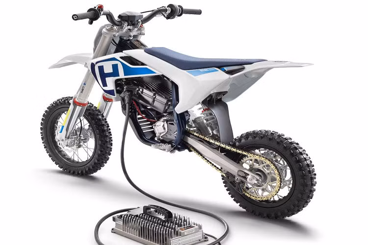 Không chỉ được trang bị các phụ tùng và công nghệ chế tạo cao cấp như các dòng "cào cào" cho người lớn, EE 5 còn đặc biệt bởi nó chạy bằng điện. Xe sở hữu khối động cơ điện 5 kW với khả năng hoạt động vượt trội cùng 6 chế độ lái riêng biệt được điều khiển qua đồng hồ đặt giữa khung.