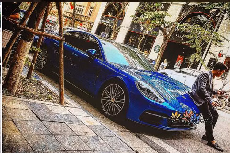 Porsche Panamera 4S giá chính hãng lên đến 6,98 tỷ là siêu xe mới vừa được doanh nhân này tậu về.