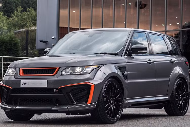 Dự án này có tên gọi Range Rover Sport SVR Pace Car, mang đến cho chiếc Crossover diện mạo cá tính và thể thao hơn. Với những nâng cấp kể trên, Range Rover Sport SVR của xưởng độ Kahn Design hiện có giá bán từ 123.000 USD.