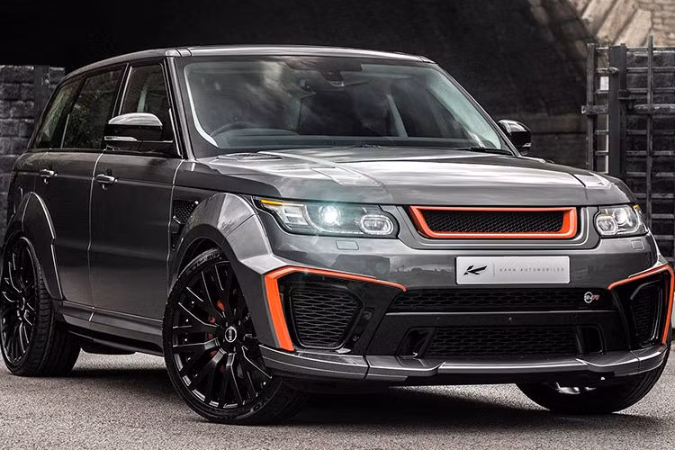 Mẫu xe sang Range Rover Sport SVR có diện mạo cá tính chất chơi hơn sau khi được độ bởi những bàn tay tài ba ở xưởng độ Anh Quốc khá nổi tiếng Kahn Design.