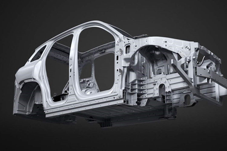 Được biết toàn bộ thân xe được làm từ vật liệu nhôm hàng không siêu nhẹ và bền. Một số bộ phận của khung xe được chế tạo từ sợi carbon gia cường cao.