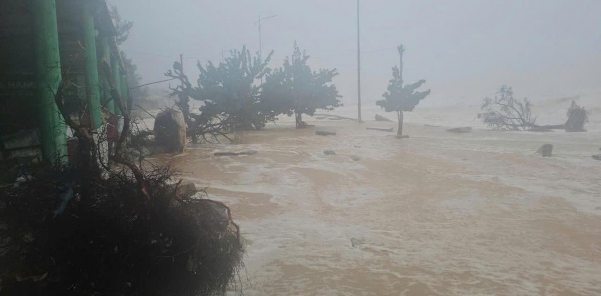 Bao Tra Mi gay mua to, song lon, ngap lut