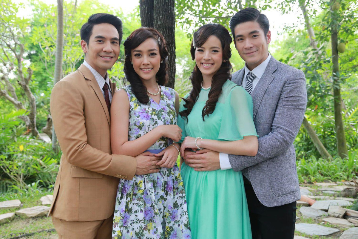 Các diễn viên chính trong phim “Vòng xoáy tình yêu”.