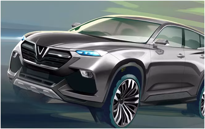 Một trong hai mẫu thiết kế phác thảo đã được người tiêu dùng Việt Nam bình chọn nhiều nhất, tại cuộc thi "Chọn xế yêu cùng Vinfast" trong tháng 10/2017.