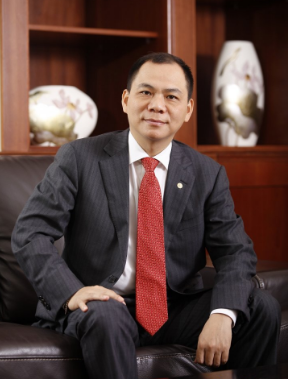 Tỷ phú Phạm Nhật Vượng - Chủ tịch HĐQT Vingroup.