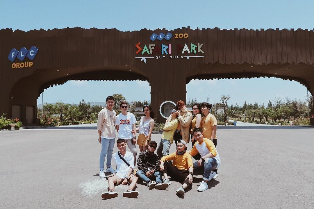 Tham quan vườn thú FLC Zoo Safari Park Quy Nhơn.