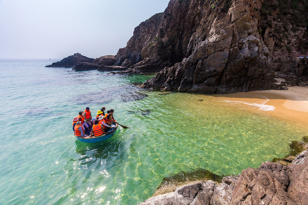 Quy Nhơn, một trong những địa điểm du lịch hàng đầu Việt Nam.