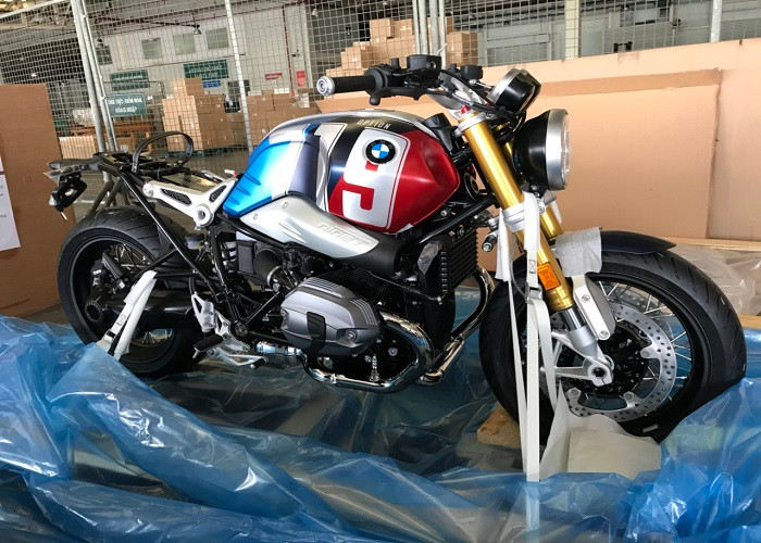 BMW R nineT Spezial va K1600 Grand America bat ngo xuat hien tai Tan Son Nhat-Hinh-2