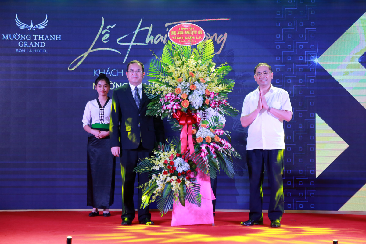 Khai truong khach san Muong Thanh Grand Son La