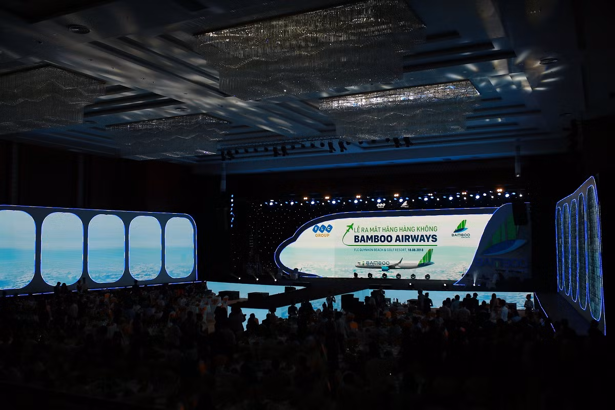 Tap doan FLC chinh thuc ra mat Hang hang khong Bamboo Airways