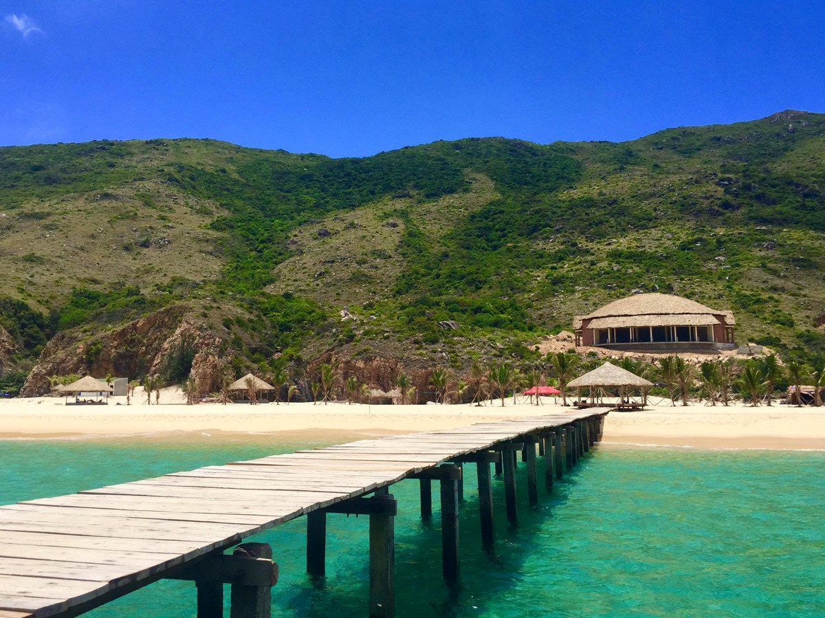 Kỳ Co trong xanh đến nao lòng.