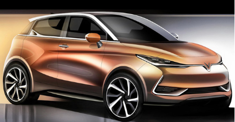 Phác thảo thiết kế mẫu xe nhỏ của VINFAST.