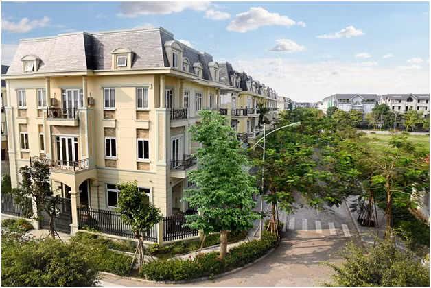 Khu đô thị Dương Nội đang dần được hoàn thiện.