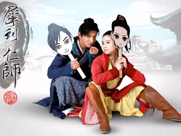 Ngô Kỳ Long và Lưu Thi Thi trong “Vi Sư Sắc Sảo”.