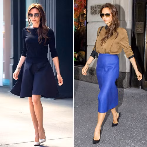 Là một người nổi tiếng, Victoria Beckham luôn muốn xuất hiện một cách hoàn hảo trước công chúng. Cô luôn diện những bộ cánh thanh lịch, quyến rũ, xuất hiện với thần thái lạnh lùng, đầy cuốn hút.