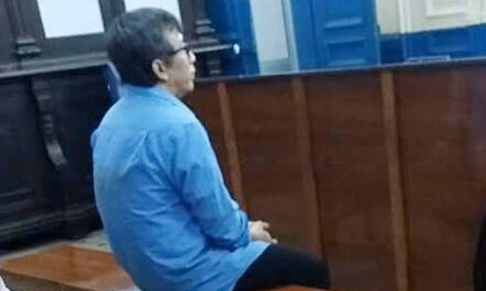 Bị cáo Hưng tại phiên tòa phúc thẩm. Ảnh: Vietnamnet.