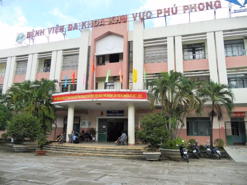 Bệnh viện đa khoa khu vực Phú Phong (Bình Định). Ảnh: Vietnamnet.