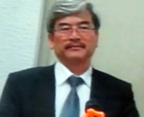 Luật sư Nguyễn Huy Thiệp, bào chữa cho bị cáo Đinh La Thăng.