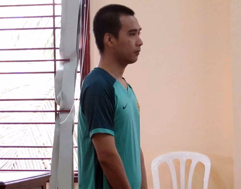 Bị cáo Cao Tấn Đạt. Ảnh: Vietnamnet.