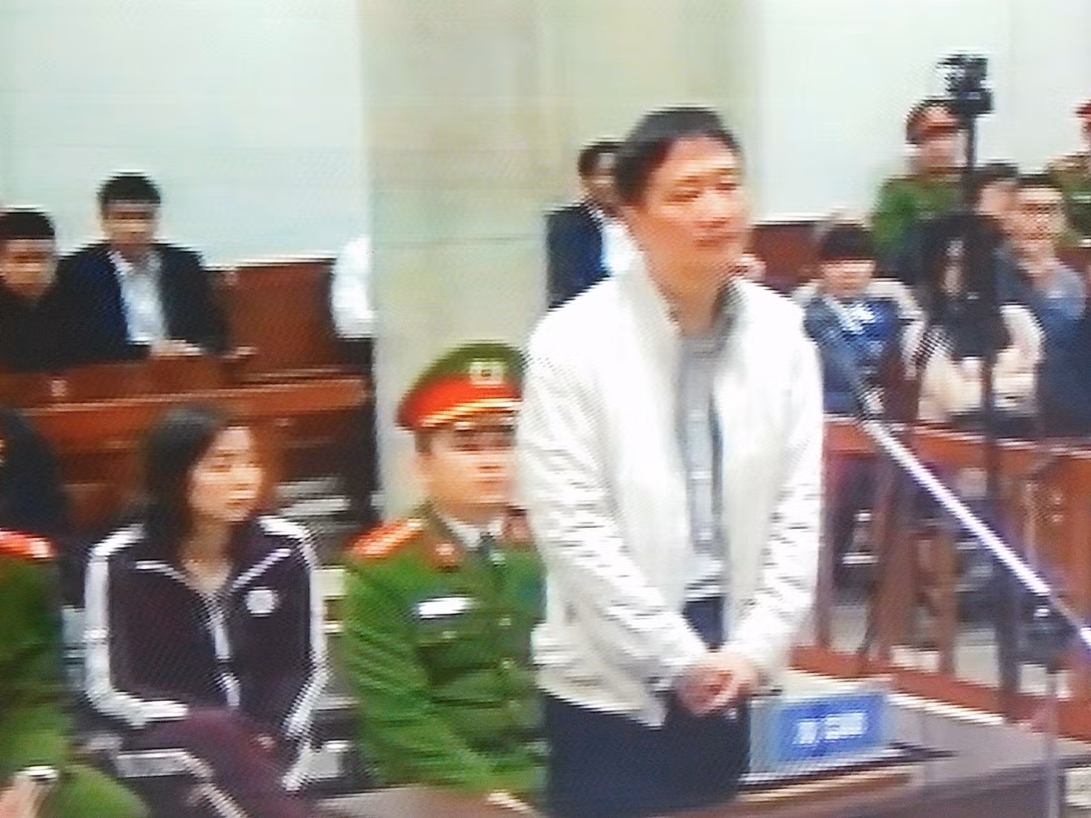 Bị cáo Trịnh Xuân Thanh.