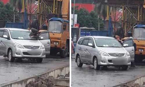 Hiện trường vụ việc.