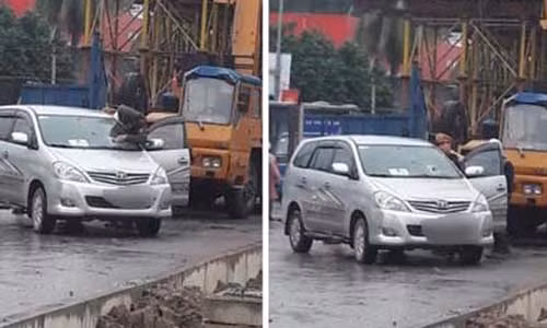 Hiện trường vụ việc.