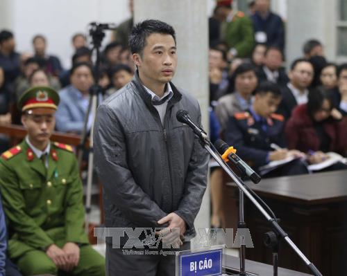 Bị cáo Phạm Tiến Đạt. Ảnh: TTXVN.