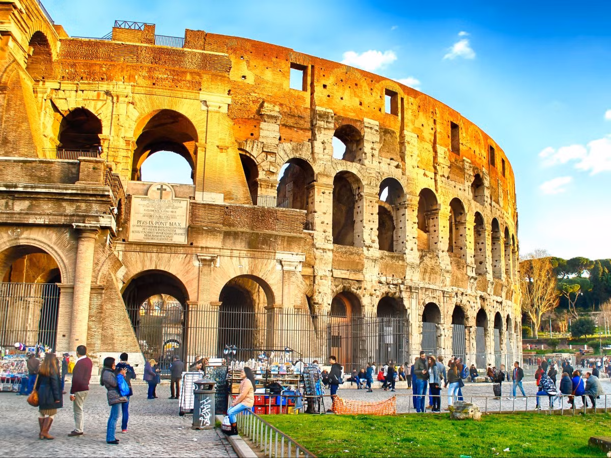 Rome, Italy là một trong những địa điểm yêu thích của du khách.