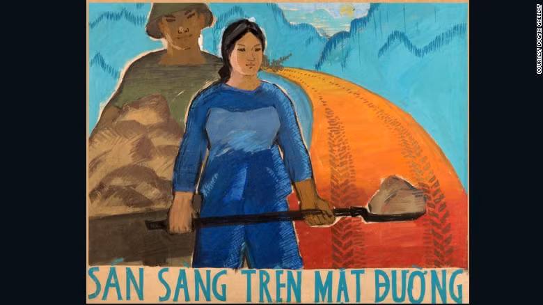 Những bức tranh cổ động có hiệu quả tuyên truyền cao và chi phí thấp.