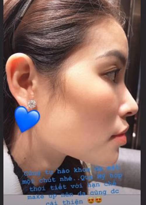 Cho đến nay, nàng hoa hậu gốc Hải Phòng vẫn giấu danh tính lẫn hình ảnh người đàn ông đã cầu hôn cô ở Mỹ vào dịp Valentine năm nay.