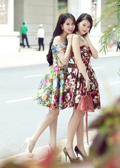 Năm 2013, Phương Khánh gây chú ý khi thường xuất hiện bên Ngọc Trinh. Ảnh: Khám phá