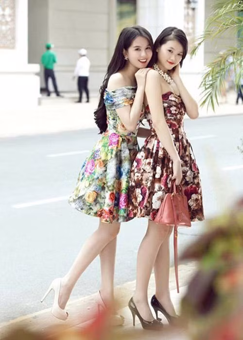 Năm 2013, Phương Khánh gây chú ý khi thường xuất hiện bên Ngọc Trinh. Ảnh: Khám phá