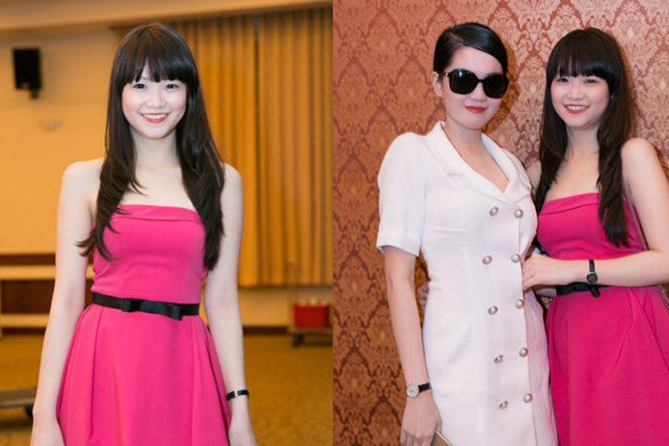 Phương Khánh được xem là em gái kết nghĩa của Ngọc Trinh cách đây nhiều năm. Tuy nhiên, sau khi Phương Khánh đăng quang Hoa hậu Trái đất 2018, anh trai của Phương Khánh phủ nhận Phương Khánh thân thiết với Ngọc Trinh. Ảnh: Khám phá