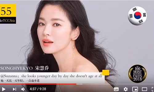 Ngoc Trinh vuot mat Song Hye Kyo trong Top 100 guong mat chau A-Hinh-3