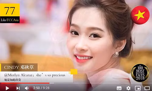 Ngoc Trinh vuot mat Song Hye Kyo trong Top 100 guong mat chau A-Hinh-2