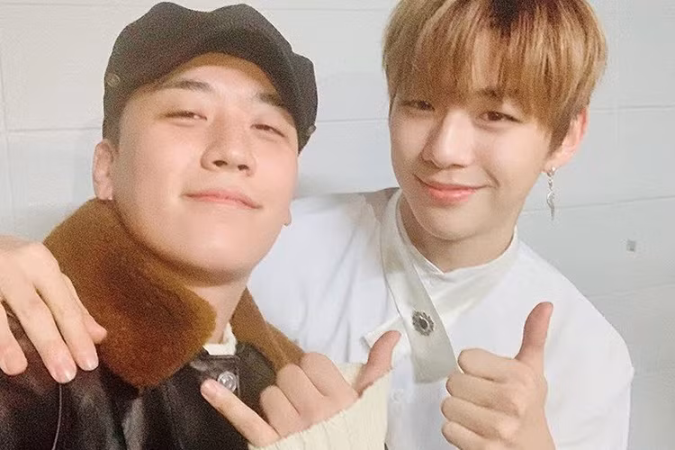 Cũng bị lôi vào cuộc, Kang Daniel thanh minh chưa từng gặp riêng Seungri. Ảnh: Allkpop