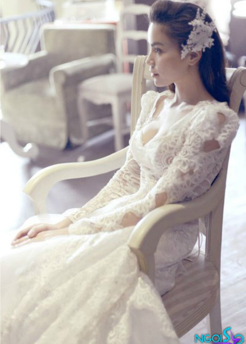 Sở hữu vóc dáng gợi cảm, Hà Hồ đẹp đốn tim người hâm mộ. Ảnh: Gia đình Việt Nam