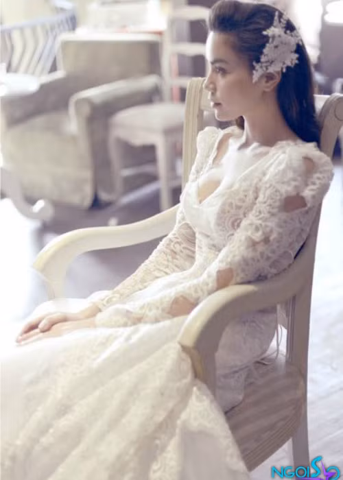 Sở hữu vóc dáng gợi cảm, Hà Hồ đẹp đốn tim người hâm mộ. Ảnh: Gia đình Việt Nam