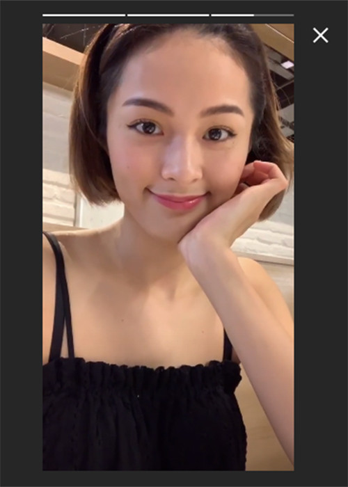 Vừa bị chê xuống sắc, tình cũ của Cường Đô la đã khoe hình ảnh rạng rỡ của mình. Ảnh: Gia đình Việt Nam