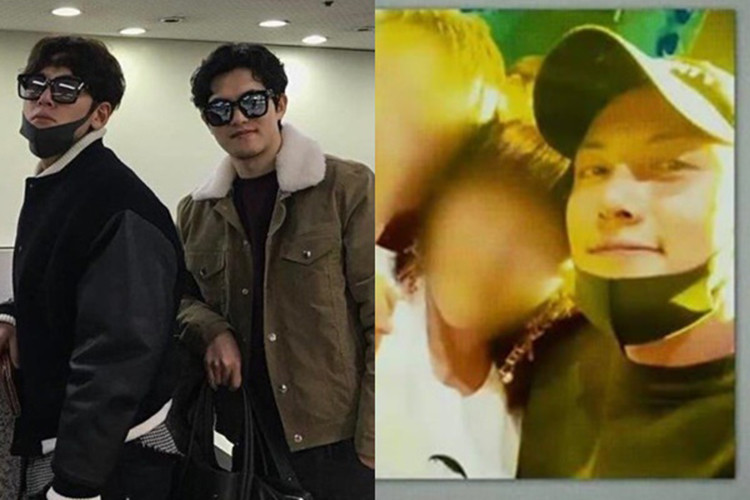 Chương trình điều tra của SBS đã đăng tải hình ảnh của Ji Chang Wook bên bà Lin - người được cho là một trong những nhà đầu tư của câu lạc bộ Burning Sun. Được biết, Burning Sun từng được Seungri điều hành và đang bị nghi quấy rối tình dục khách nữ, bạo hành khách hàng nam. Ảnh: Zing