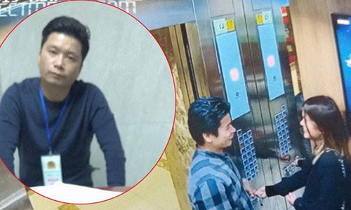 Ke sam so nu sinh trong thang may o Ha Noi tung buon o to va vo no