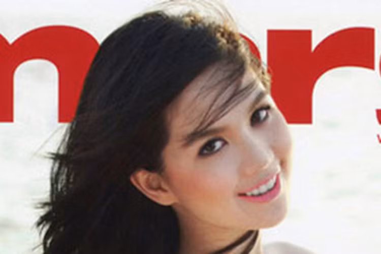 Năm 2012, Ngọc Trinh từng xuất hiện trên tạp chí Mars của Thái Lan. Ảnh: Infonet