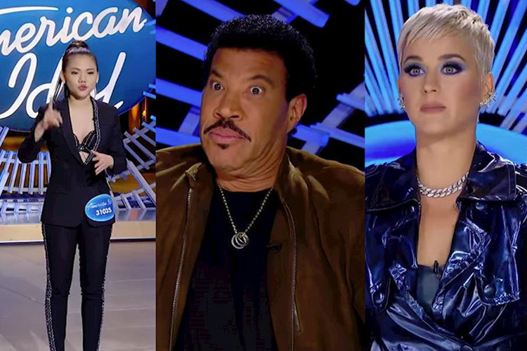 Tiết mục của Minh Như ở vòng loại còn gây bão trên mạng xã hội và truyền thông quốc tế. Ảnh: Thế giới trẻ