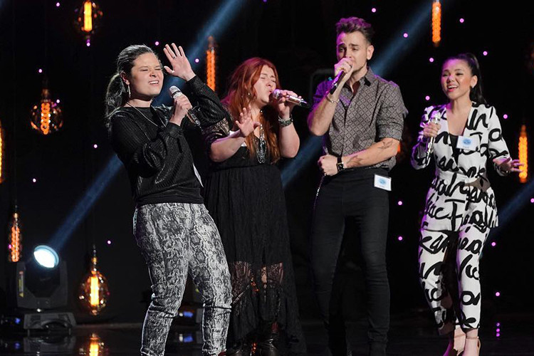 Ở phần thi hát nhóm, Minh Như cùng 3 thí sinh Jede Flores, Moriah Formica và Juan Pablo thể hiện ca khúc "Stronger". Kết thúc phần thi này, giám khảo loại Jede Flore.