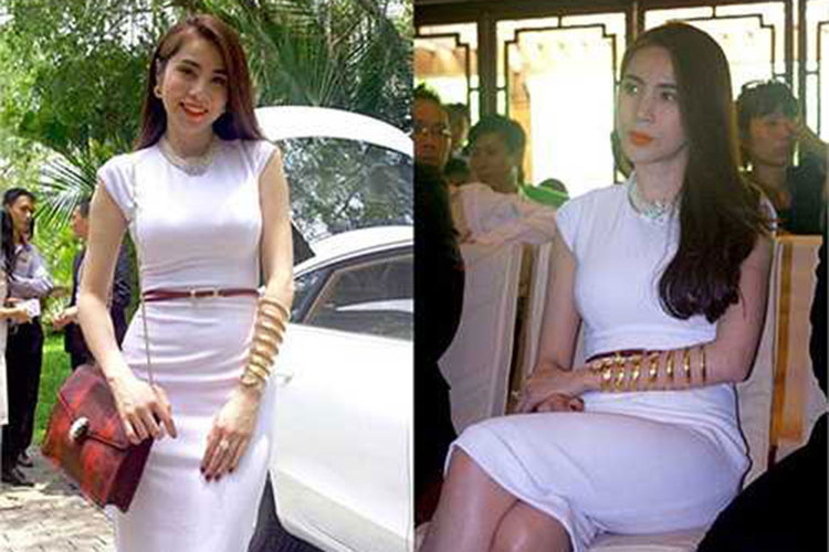 Thủy Tiên nổi tiếng là nữ ca sĩ giàu có và chịu chơi trong Vbiz. Thế nhưng, cách khoe đồ hiệu của cô từng kém sang. Ảnh: VTC