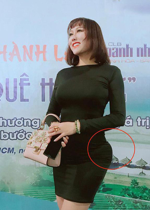 Từ sau ca đại phẫu thuật thẩm mỹ lần 3, Phi Thanh Vân liên tục khoe vòng 3 gần 1 mét nhưng điểm mạnh này của cô lại bị chê. Ảnh: Khám phá