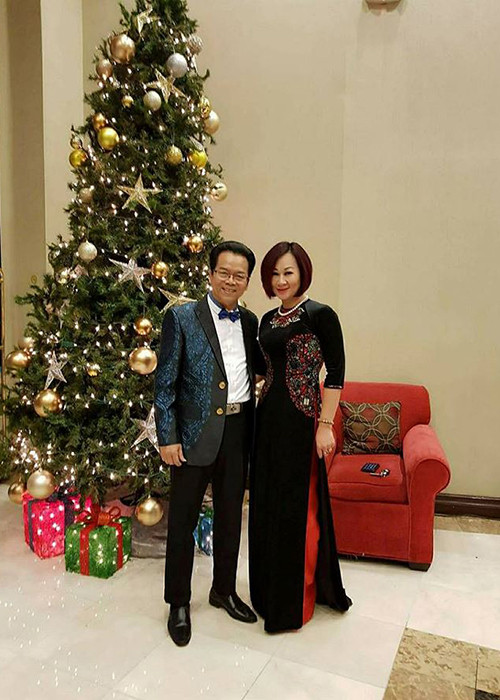 Dù không còn là vợ chồng, cả hai vẫn dành cho nhau những lời tốt đẹp. Ảnh: Tiền Phong